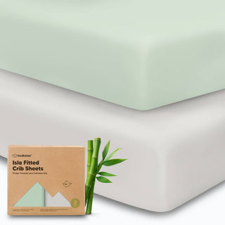 KeaBabies 2-Pack Isla Fitted Crib Sheet