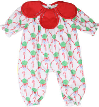 Candy Cane Garden Romper
