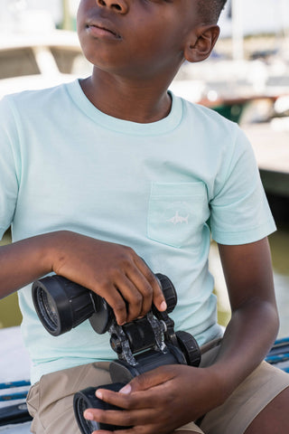 Atlantic Bonito Fish T-Shirt - Aqua