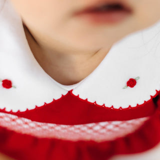 Millie Smocked Long Sleeve Bubble