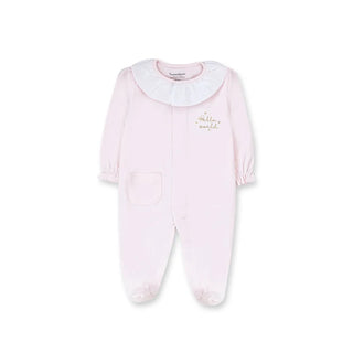 Hello World Pima Cotton Playsuit
