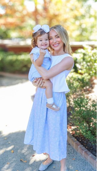 Blue Autumn Floral Collection Women’s Skirt