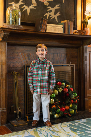 Carter Oxford - Green Plaid