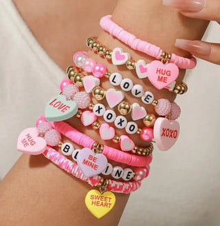 Valentines XOXO Bracelet Sets