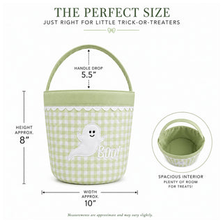 Glow-in-the-Dark Ghost Trick-or-Treat Tote