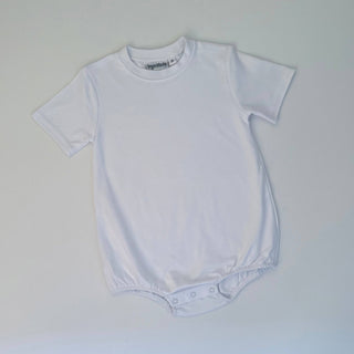 Knit SOLID Short Sleeve T-Shirt Bubble
