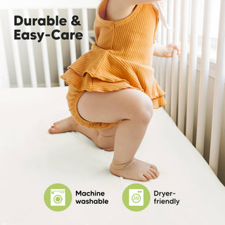 KeaBabies 2-Pack Isla Fitted Crib Sheet