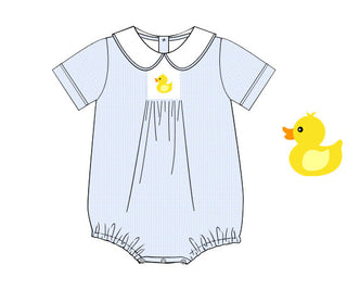 Smocked Rubber Ducky Bubble