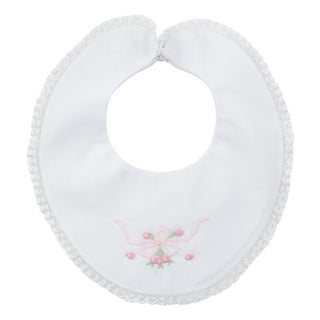 Vintage Bow Collection Lace Trim Bib