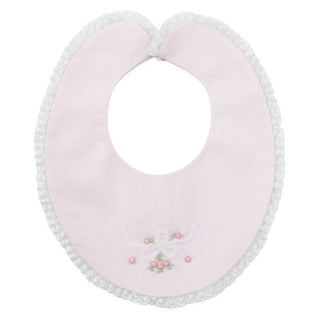 Vintage Bow Collection Lace Trim Bib