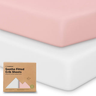 2-pack Organic Cotton Fitted Crib Sheet