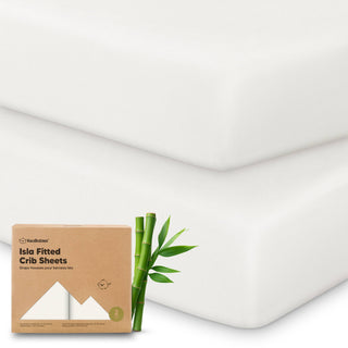 KeaBabies 2-Pack Isla Fitted Crib Sheet
