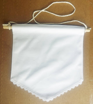 Embroidery Blank Banner Baby Hospital Door Bassinet Nursery