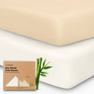 KeaBabies 2-Pack Isla Fitted Crib Sheet