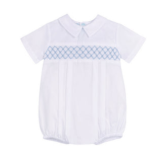 Boys Signature Smocked Romper