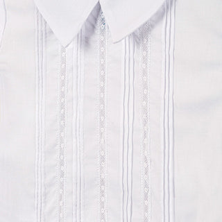 White Boys Wedding Outfit w/ Removable Sash