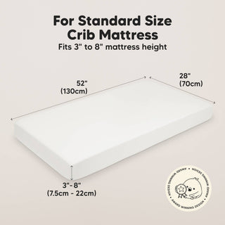 KeaBabies 2-Pack Isla Fitted Crib Sheet