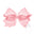White/Light Pink Bow