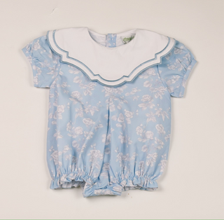 Blue Autumn Floral Bubble