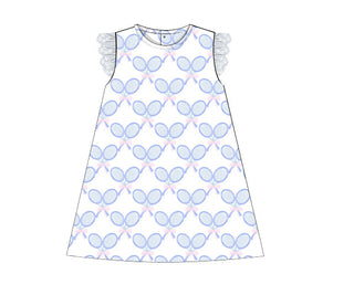 Tennis Lace Sleeve Dress 4T Tennis Lace Sleeve Dress 4T
