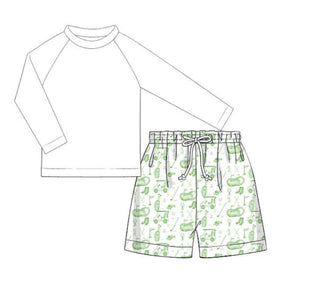 Golf Rashguard Set