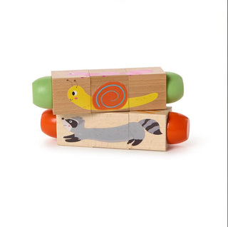 Wooden Twist Block Puzzle Game