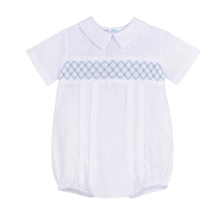 Boys Signature Smocked Romper