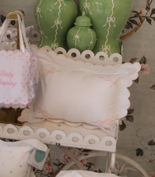 Pink Four Bows Pillow