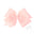 White/Light Pink Bow