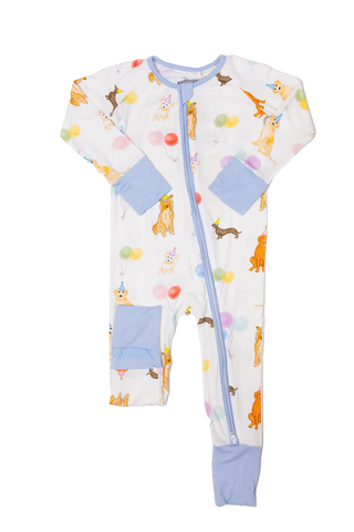 Dog Party Sleep Romper