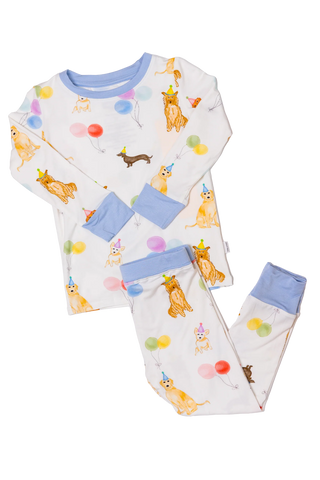 2 Piece Dog Party Pajamas