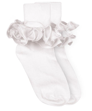 Misty Ruffle Turn Cuff Socks - 1 Pack