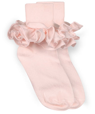 Misty Ruffle Turn Cuff Socks - 1 Pack