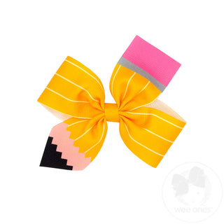 Wee Ones Pencil Grosgrain Bow