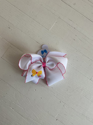 Wee Ones Moon Stitch Pencil Bow