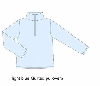 1/4 Zip Quilted Pullover