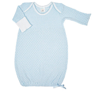 Overlap Shoulder Gown w/ Bow