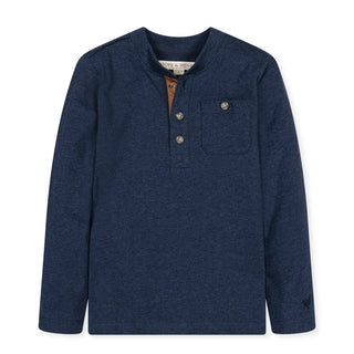Organic Henley Pocket Tee