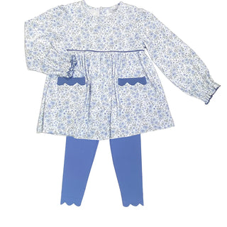 Ditsy Flower Girls Legging Set