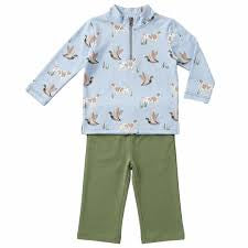 Duck Hunt Boys Quarter Zip & Pants Set
