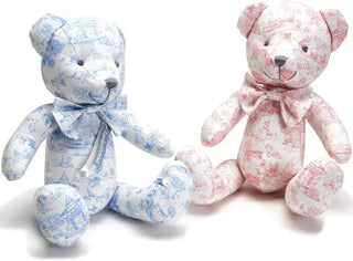 Toile Teddy Bear