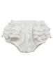 White with Pink Trim