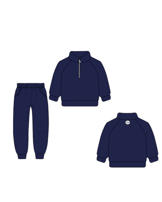 Blue Jogger Set