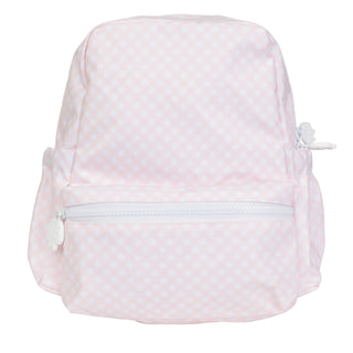 Small Backpack - Pink Gingham