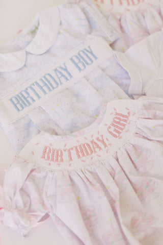 Smocked Birthday Bubbles | Little Harts