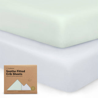 2-pack Organic Cotton Fitted Crib Sheet