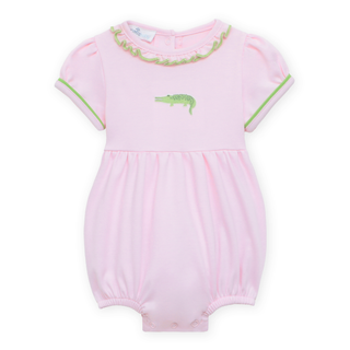 Bayou Baby Ruffle Bubble - Pink