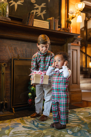 Carter Oxford - Green Plaid