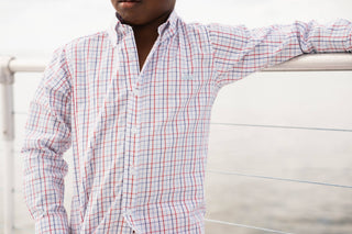 Carter Oxford Shirt Patriotic Plaid