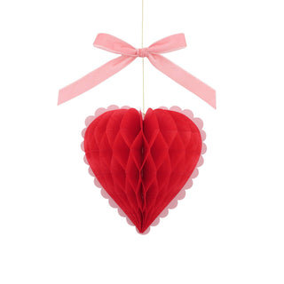 Honeycomb Heart Decorations